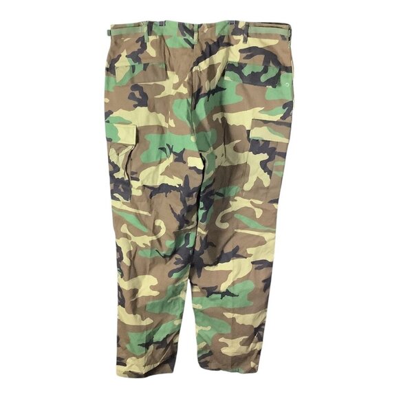NATO Issued Woodland Camouflage Military Pants XL Long Adjustable Waist Cotton - Picture 2 of 13
